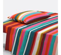 Lenzuolo cotone, Paraiso Arancione 270 x 290 cm