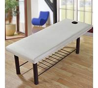 Lenzuolo da lettino per massaggi, morbido lenzuolo da tavolo per massaggi, con angoli elasticizzati, Non null, grigio, Taglia libera