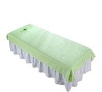 Lenzuolo da massaggio for salone di bellezza, motivo a rose, impermeabile, lavabile, morbido, for spa, clubhouse, dedicato, traspirante, con foro, lenzuolo piatto(06)