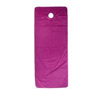 Lenzuolo da tavolo per salone di bellezza, lavabile in lavatrice, confortevole, per spa e massaggi, 80 x 200 cm, foro per il viso