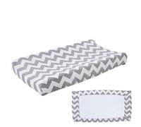 Lenzuolo fasciatoio: fodera per fasciatoio in cotone elastico e traspirante Progettato per adattarsi comodamente a fasciatoi rettangolari di dimensioni standard fino a 16, questa custodia per cam