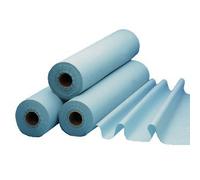Lenzuolo monouso blu impermeabile - 50 x 38 cm