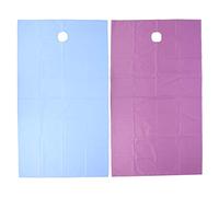 Lenzuolo per salone di bellezza SPA Traspirante con foro per il viso Impermeabile antiolio Assorbimento di umidità 200x115 cm (viol blu)