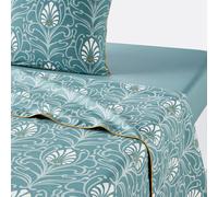 Lenzuolo percalle Poetic Cottage Verde 180 x 290 cm