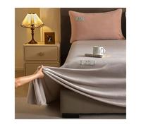 Lenzuolo piano sopra di flanella singolo matrimoniale lenzuolo superiore in micropile di velluto super morbido e accogliente invernale(Light gray,235x245cm+48x74cm x2)