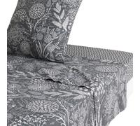 Lenzuolo piatto stampato in lyocell, Hortense, 240 x 300 cm, Origin