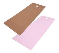Lenzuolo salone di bellezza antiolio con foro per il viso e caffè scuro 200x75 cm per spa Tuina