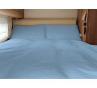Lenzuolo Sopra Cordonetto Camper Roulotte 100% Cotone PERSONALIZZABILE Tinta Uni