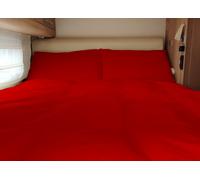 Lenzuolo Sopra Cordonetto Camper Roulotte 100% Cotone PERSONALIZZABILE Tinta Uni