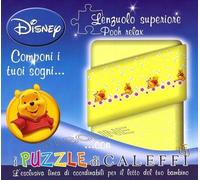 Lenzuolo Sopra Rosa Winnie the Pooh Pimpi Lenzuola Relax Disney Caleffi