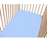 Lenzuolo Sotto Con Angoli Per Lettino E Culla In Tinta Unita In 100% Cotone