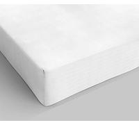 Lenzuolo sotto con Angoli 35cm Elegant, 1 Posto Bianco