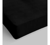 Lenzuolo Sotto Con Angoli: Una Piazza E Mezza Francese / Nero