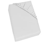 Lenzuolo Sotto Singolo con Angoli ed Elastico Tinta Unita Bianco