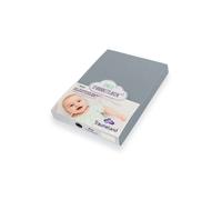 Träumeland TT04173 - Lenzuolo con angoli elasticizzati TENCEL, 60 x 120 + 70 x 140 cm, colore: grigio scuro