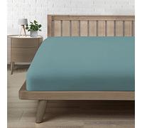 Lenzuolo Una Piazza e Mezza con Angoli, in Premium Microfibra Certificata Oeko-TEX®, Lenzuolo Confortevole Morbido Traspirante Verde 135x190/200 H30 cm