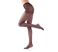 Leo Corsetteria Pack, Confezione di 3 paia Collant 20 Den elasticizzato opaco Taglia 1-2 - S Nero