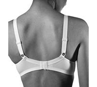 Leo Corsetteria Reggiseno Allattamento.Liscio in 100% Cotone Made in Italy. 280 Tg.5 Coppa B Bianco