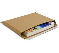 Leo Design - Confezione da 30 buste in cartone formato A4, capacità espandibile, 400 g/m², chiusura a strappo e chiusura, rigide e robuste, aperte a strisce, rigide per lettere Royal Mail (30)