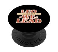 LEO DON'T FOLLOW WE LEAD PopSockets PopGrip Adesivo