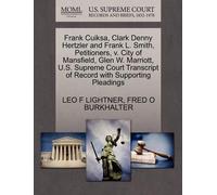 Leo F Lightner Frank Cuiksa, Clark Denny Hertzler and Frank L. Smit (Tascabile)