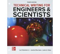 Leo Finkelstein Loose Leaf Technical Writing for Enginee (Rilegatura flessibile)