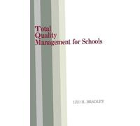 Leo H. Bradley Total Quality Management for Schools (Copertina rigida)