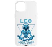 LEO - Inner Power/Yogic Fire (Zodiac Yoga Design) Custodia per iPhone 15 Plus