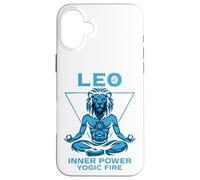 LEO - Inner Power/Yogic Fire (Zodiac Yoga Design) Custodia per iPhone 16 Plus