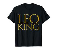 Leo King Regalo per Compleanni Luglio - Agosto Zodiaco Leone Man Maglietta