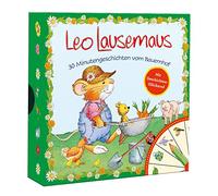 Leo Lausemaus - 30 Minutengeschichten vom Bauernhof: Geschichtenbox mit Glücksrad Vorlesegeschichten für Kinder ab 3 Jahre