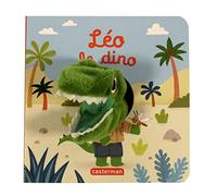 Léo le dino: Livre marionnette pour bébé - dès 3 mois