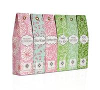 Leo & Lilo Piccolo anno - Set regalo crema per le mani - Set di 6 creme per le mani con cosmetici naturali confezionati singolarmente - Cura intensiva per mani asciutte - 6 x 20 ml