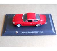 Leo Models CAR DIE CAST ABARTH 1:43 NEW - ABARTH SIMCA 2000 GT 1963 [MV-2 ]