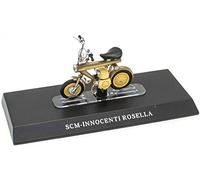 LEO Models MAGMOT037 - Ciclomotore SCM Innocenti Rosella Giallo e Or- Scala 1:18