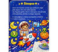 Léo, o Astronauta das Estrelas: Uma Aventura Para Ler e Colorir