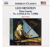 Leo Ornstein Piano Sonatas Nos. 4 and 7 (Weber) (CD) Album