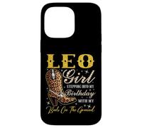 Leo Ragazza che entra nel mio compleanno con i miei stivali Custodia per iPhone 14 Pro Max