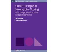 Leo Rodriguez Shanshan Rod On the Principle of Holographic S (Copertina rigida)