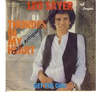 Leo Sayer - Thunder in my heart (1977) / Vinyl single [Vinyl-Single 7'']