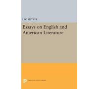 Leo Spitzer Essays on English and American Literature (Copertina rigida)