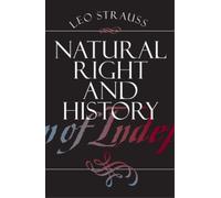 Leo Strauss Natural Right and History (Tascabile)
