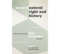 Leo Strauss Toward "Natural Right and History" (Copertina rigida)