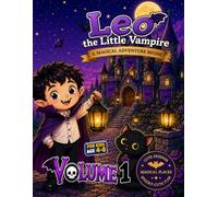 Leo the Little Vampire: A Magical Coloring and Story Book for Kids Ages 4-8