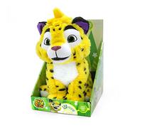 LEO&TIG 25443, PELUCHE LEO ALTEZZA 24 CM, CANTA PARLA E MUOVE LA BOCCA