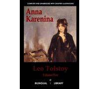 Leo Tolstoy Anna Karenina: English-Russian Parallel Text Edition Vol (Tascabile)