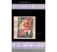 Leo Treitler Strunk's Source Readings in Music History (Tascabile)