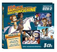Kiddinx Entertainment – Leo und die Abenteuermaschine – Cofanetto 3 CD – Episodi 4-6