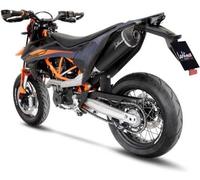 Leo Vince Nero Slip-On - Carbonio Silenziatore Taglio Tappo Moto 14072U