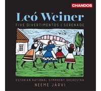Leo Weiner Leó Weiner: Five Divertimentos/Serenade (CD) Album